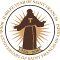 Jubilee Year of St. Francis Logo